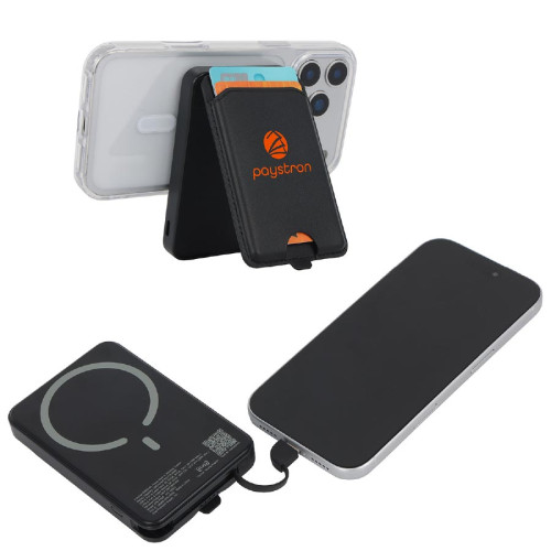 Prestige 5,000 mAh 20W Magnetic Wireless Power Bank with Card Holder & Find My Tracker