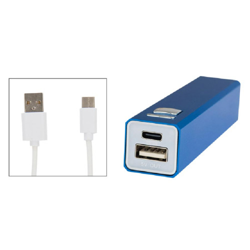 UL Listed 2,200 mAh On-The-Go Power Bank 2.0