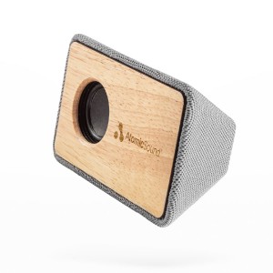 Wood and Fabric Bluetooth Speaker Wood and Fabric Bluetooth Speaker