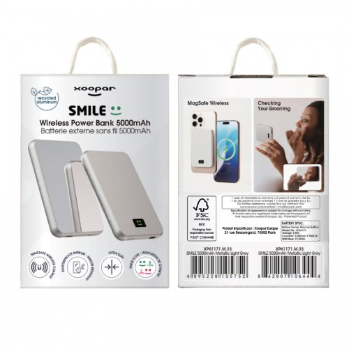 Xoopar Smile Mirror Power Bank