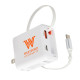 Zip ETL-Listed 20W PD Dual Port Wall Charger with Retractable USB-C Cable
