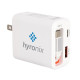 Zip ETL-Listed 20W PD Dual Port Wall Charger with Retractable USB-C Cable