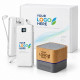 Charge & Play Tech Gift Set – Custom Logo Power Bank & Bamboo Speaker